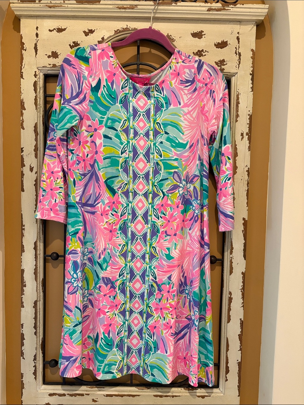 Lilly Pulitzer Ophelia Swing Pink Floral Dress